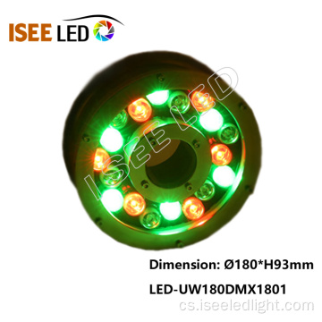 DMX RGB vodotěsné IP68 LED podvodní světlo
